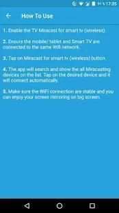 MiraCast for smart tv (wireless) screenshot 1