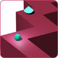 zigzag ball tap runner game