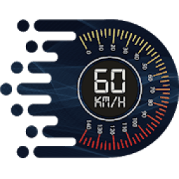 Easy Speedometer Offline - GPS Speed Odometer आइकन