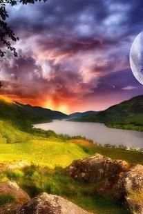 Beautiful Lake Live wallpaper screenshot 2