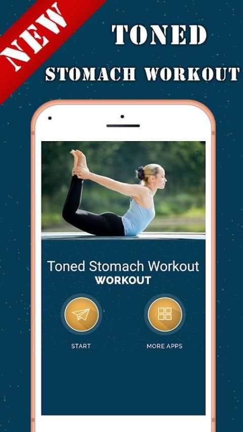 Toned Stomach Workout screenshot 3