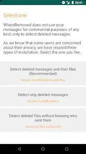 WhatsRemoved screenshot 3