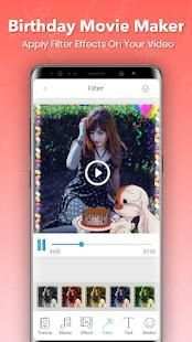 Birthday Video Maker with Music स्क्रीनशॉट 4