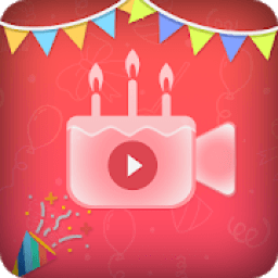 Birthday Video Maker with Music आइकन
