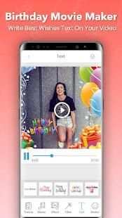 Birthday Video Maker with Music स्क्रीनशॉट 5