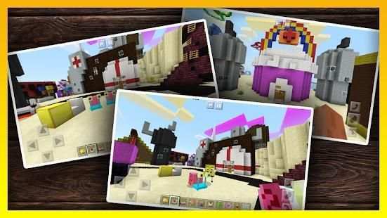 Bikini Bottom Funny City. Map for MCPE screenshot 6