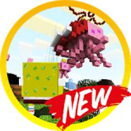 Bikini Bottom Funny City. Map for MCPE 1.0