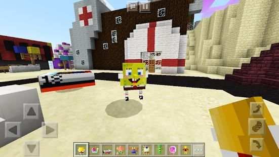 Bikini Bottom Funny City. Map for MCPE screenshot 2