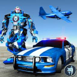 Robot Transform Muscle Car Robot Plane Transport