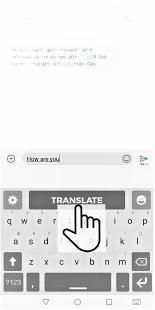English Keyboard - Text & Chat Translator Keyboard screenshot 3