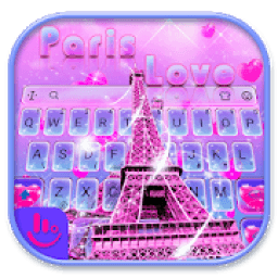 ikon Paris Love Keyboard Theme