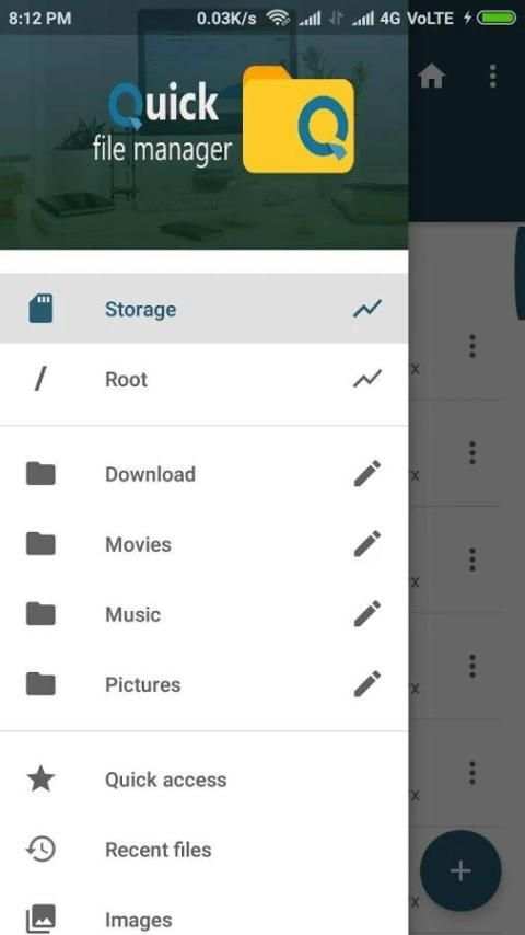 Quick File Manager - File Explorer स्क्रीनशॉट 5