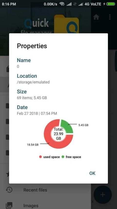 Quick File Manager - File Explorer स्क्रीनशॉट 7