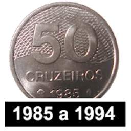 Moedas do Brasil - 1985 a 1994