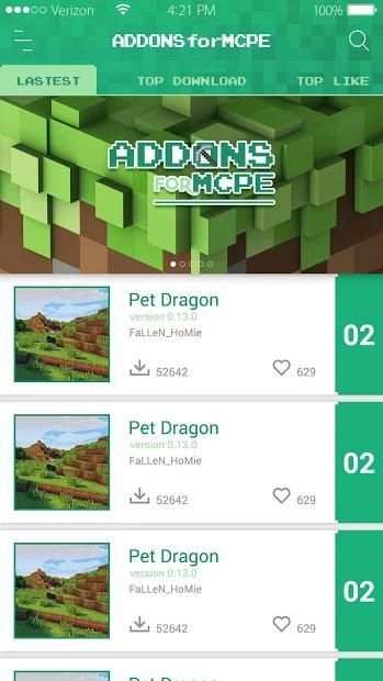 Addons for Minecraft PE screenshot 3