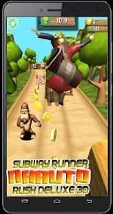 Subway Runner Naruto Rush Deluxe 3D screenshot 4