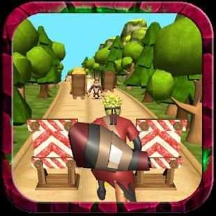 Subway Runner Naruto Rush Deluxe 3D screenshot 1