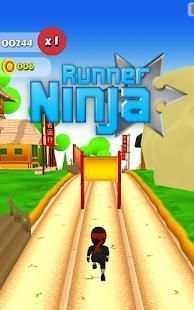 Ninja Runner Adventures 3D screenshot 2