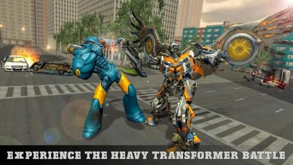 Flying Bike Robot Transforming: Eagle Robot Game screenshot 2