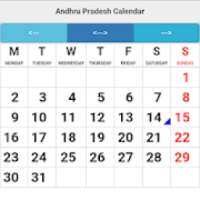 Andhra Pradesh Calendar on 9Apps