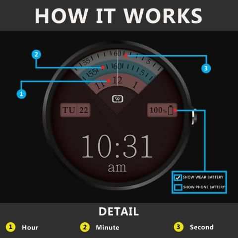 Angles Watch Face screenshot 4