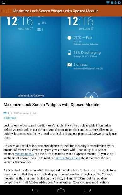 XDA Legacy screenshot 1
