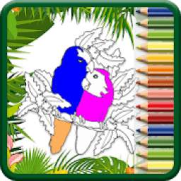 Birds Coloring Page for Kids 1.0