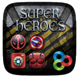 ikon Super Heros GO Launcher Theme