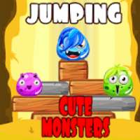 Jumping Cute Monsters