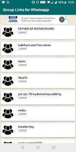 Unlimited Group Links for Whatsapp screenshot 4