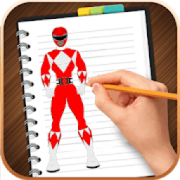 ikon Learn how to Draw Power Rangers