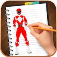 Learn how to Draw Power Rangers