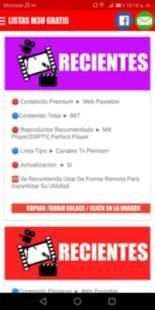 Listas M3U Gratis screenshot 1