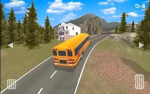 Kids Bus : High School Transport Driving Game 3D screenshot 5