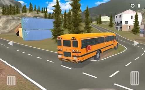 Kids Bus : High School Transport Driving Game 3D screenshot 4