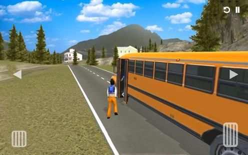 Kids Bus : High School Transport Driving Game 3D screenshot 7