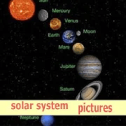 solar system pictures icon