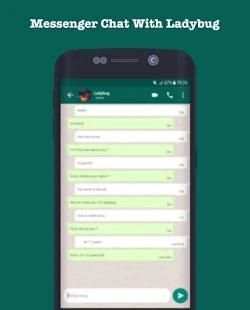 Messenger Chat With Ladybug screenshot 1