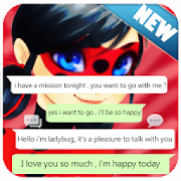 Messenger Chat With Ladybug आइकन