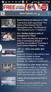 WVTM 13 Weather - Alabama screenshot 3