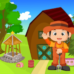 Cute Little Farmer Rescue Kavi Game-346 icon