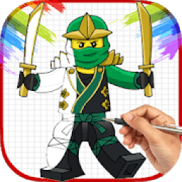 How To Draw Lego Ninja Go Characters आइकन