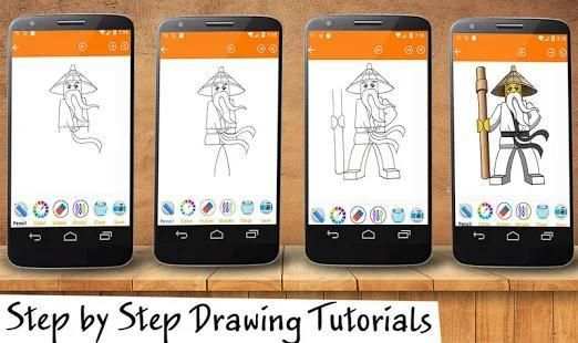 How To Draw Lego Ninja Go Characters स्क्रीनशॉट 2
