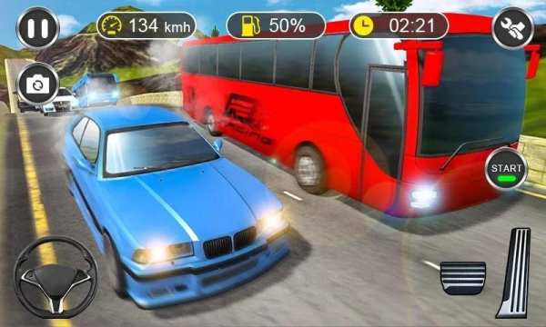 Telolet Bus Racing : Hill Climb Bus Simulator 3D screenshot 4