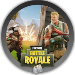 ikon Fortnite Battle Royale game mobile wallpaper