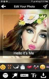 Sweet Camera, Face Filter, Selfie Editor, collage screenshot 3