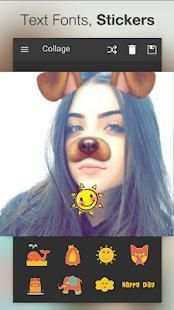 Sweet Camera, Face Filter, Selfie Editor, collage screenshot 2