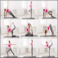 Woman Workouts at Home - Female Fitness - Yoga