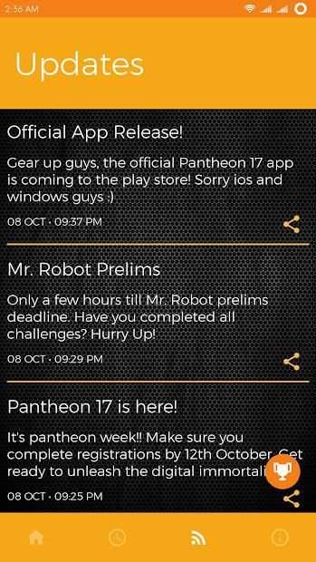 Pantheon '17 screenshot 2