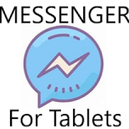 Messenger for Tablets: Ultra lite, Safe and Secure icon